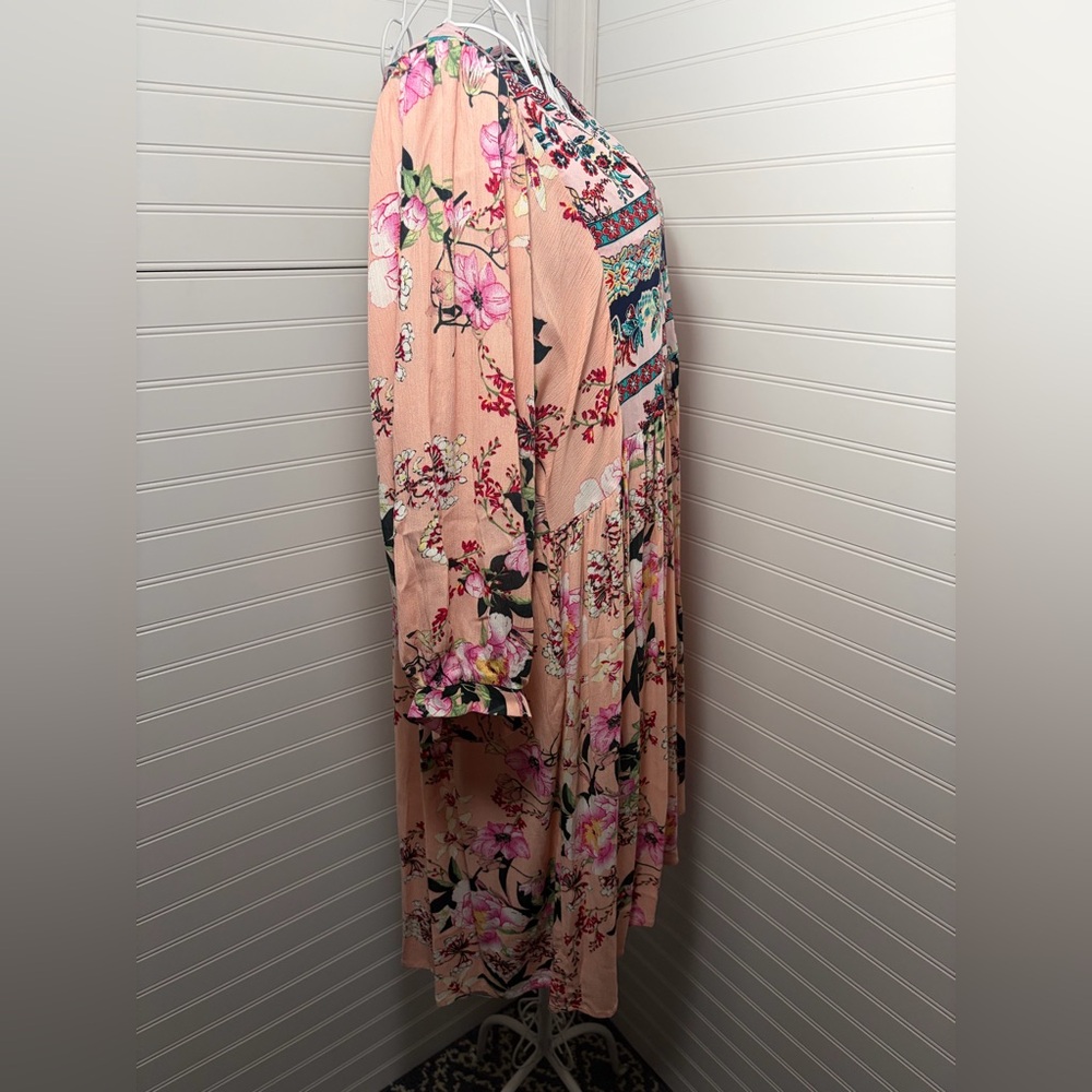 Umgee Floral Blush Mini Dress - Picture 4 of 10